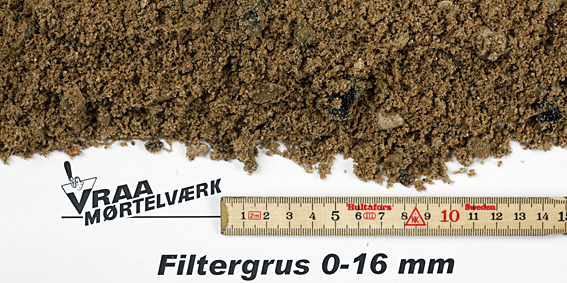 Filtergrus 0-16 mm